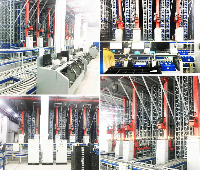 MiniLoad Stacker Crane ASRS Material Box Stacker Craneâ Automatic Storage and Retrieval System