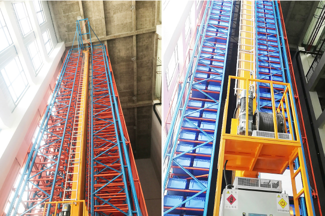 MiniLoad Stacker Crane ASRS Material Box Stacker Craneâ Automatic Storage and Retrieval System
