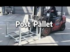 Αποσπώμενη Αποθήκευση Αποθήκης Γαλβανισμένου Χάλυβα Εμβάπτισης Μεγάλη Στοίβαξη Μεταλλική Σιδερένια Ράφια Παλετών