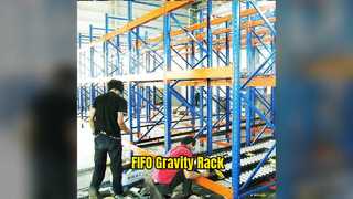 Gravity Carton Flow Rack FIFO Warehouse Storage