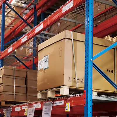 Υπόλοιπα συρματόπλεγματος για ράφους παλέτας αποθήκης