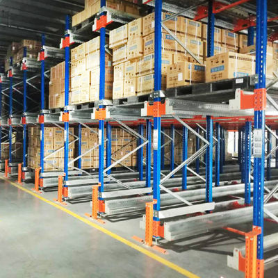 Δύο κατευθύνσεις Ραδιομεταφορέας Racking Pallet Runner Rack System για Ψυχρή Αποθήκευση