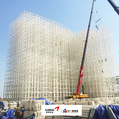 Ολοκληρωμένο Κέντρο Logistics Pallet Stacker Crane ASRS Αυτοματοποιημένο Σύστημα Αποθήκευσης Shuttle