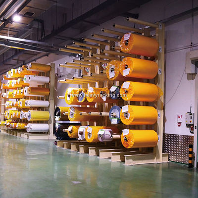 Κάντιλιβερ Racking Roll Out Telescopic Κάντιλιβερ Rack για αποθήκευση μακρών ατσάλινων σωλήνων