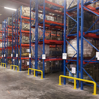 Κλωβός Αποθήκευσης B42 για Logistics Αποθήκευση ASRS Αναδιπλούμενο Κοντέινερ από Συρματόπλεγμα