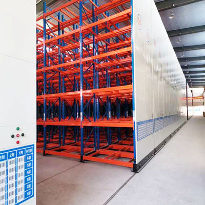 Σύστημα κινητών ραφιών ODM Mobile Racking System Rail Free System 1.5kw Για Βιομηχανική Χρήση