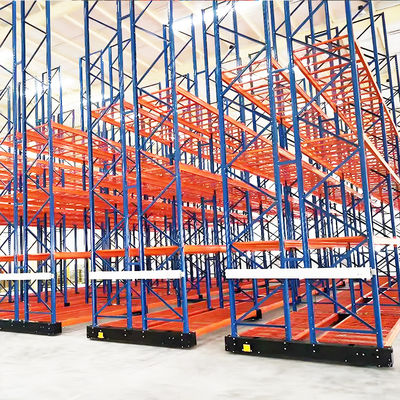 Σύστημα κινητών ραφιών ODM Mobile Racking System Rail Free System 1.5kw Για Βιομηχανική Χρήση