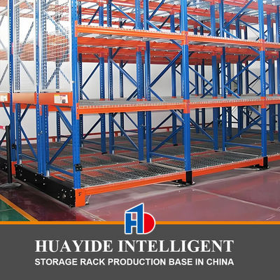 Σύστημα κινητών ραφιών ODM Mobile Racking System Rail Free System 1.5kw Για Βιομηχανική Χρήση