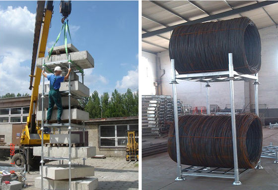 500 kg ανά στρώμα Χάλυβα Ηλεκτρική κινητή ράφτρα Οικονομική RAL Χρώμα