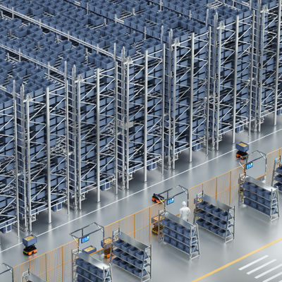 Η εκλεκτική παλέτα βασανίζει το βαρέων καθηκόντων χρώμα συστημάτων RAL αποθήκευσης αποθηκών εμπορευμάτων