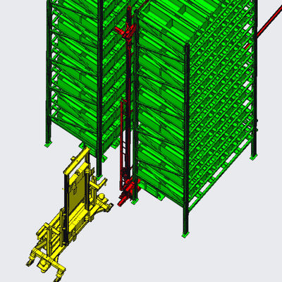 Εξοπλισμός και βοηθητικά υλικά που απαιτούνται για το ρομπότ κιβωτίων υλικών STU, το Workbin Robot, το ρομπότ επιλογής αποθήκης