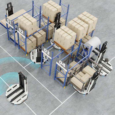 3 επίπεδα βαρέων καθηκόντων χρώμα Ral προστασίας διάβρωσης ημιωρόφων παλετών 3000mm ύψους