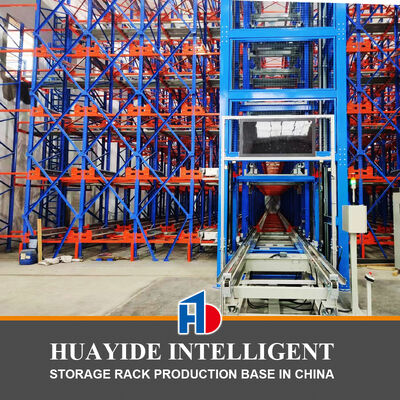 C16: Σύστημα αυτόματης αποθήκευσης και ανάκτησης (ASRS) με μεταφορικό φορείο τεσσάρων κατευθύνσεων και ράφι τεσσάρων κατευθύνσεων