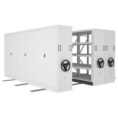 Ηλεκτρικά Κινητά Ράφια Συρόμενα Χειροκίνητα Συμπαγή Μετακινούμενα Ράφια Ράφια Υψηλής Πυκνότητας