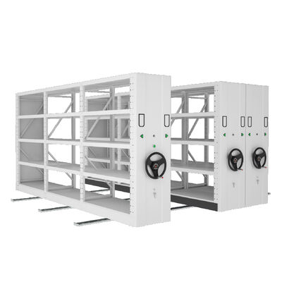 Ηλεκτρικά Κινητά Ράφια Συρόμενα Χειροκίνητα Συμπαγή Μετακινούμενα Ράφια Ράφια Υψηλής Πυκνότητας