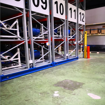Σύστημα κινητών ραφιών ODM Mobile Racking System Rail Free System 1.5kw Για Βιομηχανική Χρήση