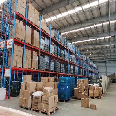 Βιομηχανικά Ράφια Μεταλλικά Βαρέως Τύπου Χάλυβα Q235 Πλάτους 1400mm