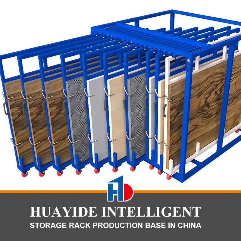 Ηλεκτρικό κινητό ράφι RHS Beam Q235 Steel Selective Pallet Rack