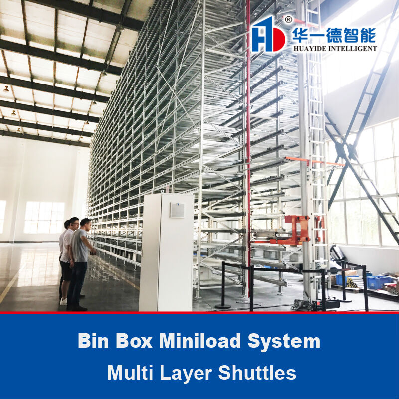 Σύστημα Miniload για Κιβώτια, Πολυεπίπεδα Συστήματα Μεταφοράς, Γερανοί Stackers, ASRS, Αυτόματο Σύστημα Επιλογής και Ανάκτησης Κιβωτίων